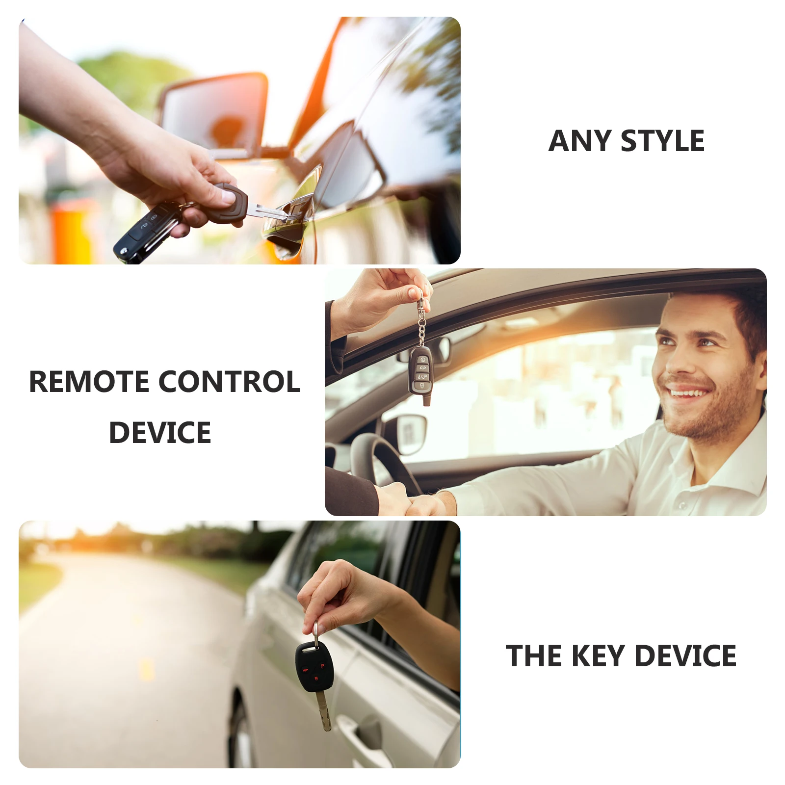 

1pc Car Key Cover Case Durable Scratch Resistant Protector For Auto Remote With Hook Design Easy