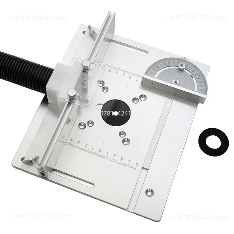 Multi-Function Inverted Router Table, Aluminum Plate for Lifting, Trimming, Edging & Mortising, Professional Woodworking Bench