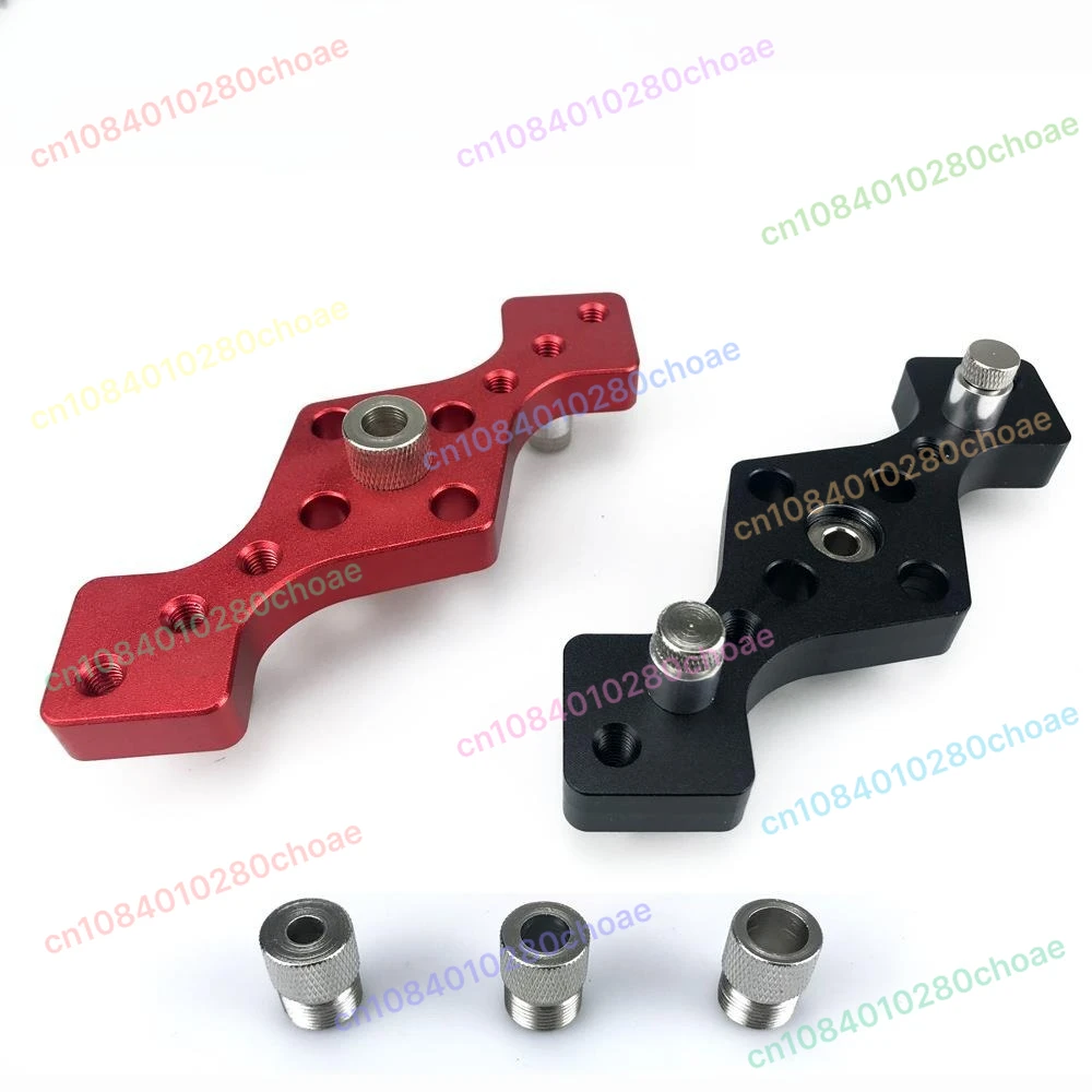 

Woodworking Straight Hole Positioner Aluminum Alloy 3-in-1 Deep Hole Punching Handheld Puzzle Wood Board Connection Tool Daquan