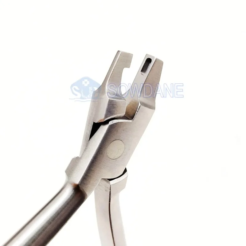 H Stainless Lab Orthodontics Bracket Aligner Vertical Notch Thermal Forming Plier Invisible Brace Plier Dentist Instruments Tool