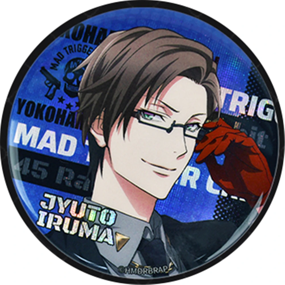 58mm Anime Hypnosis Microphone Division Rap Battle DRB Izanami Hifumi Cosplay COSTUME Badge Pin SPTE Tinplate Brooch﻿ Prop Gilf