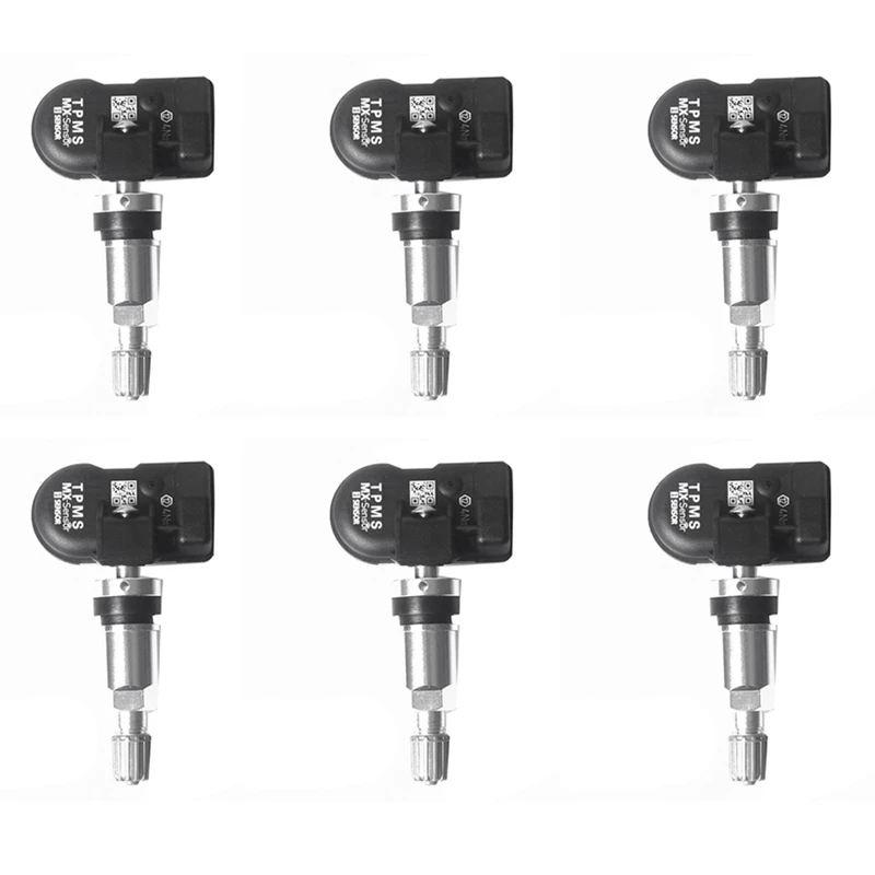 

6Pcs Programmable MX Sensor 315MHZ+433Mhz Universal 2 In 1 Tire Pressure Monitoring System TPMS Tool-Program For AUTEL