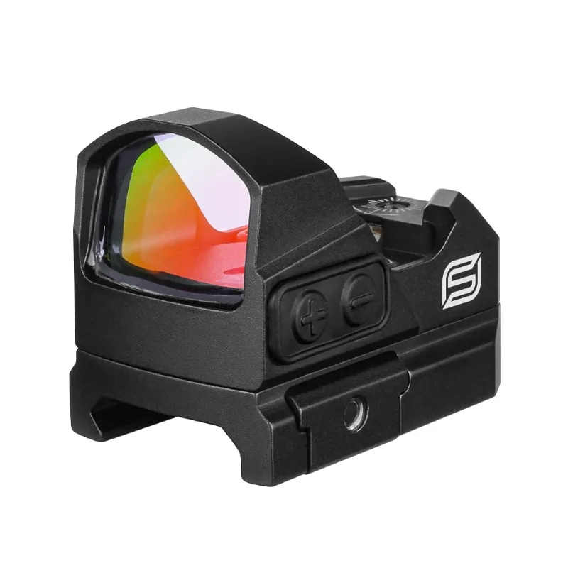 2024 In Stock New SPINA OPTICS 1x24x17 Red Dot Scope Sight Tactical Red Dot For Outdoor Real Hunting Black Hot Selling