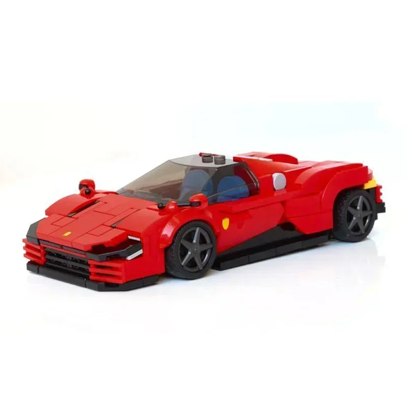 Cidade supercar modelo moc tijolos de construção velocidade campeão sp3 tecnologia blocos modulares presentes brinquedos natal diy conjuntos montagem