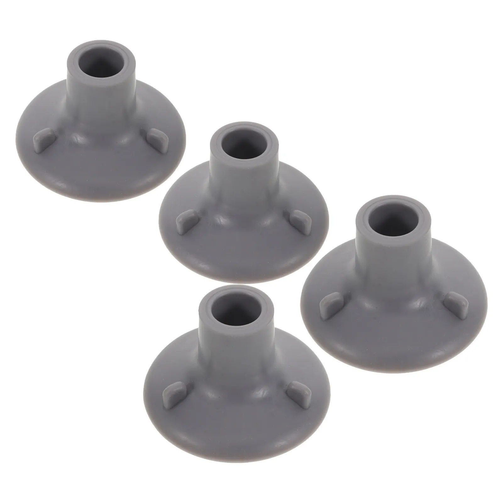 Aluminum Alloy Reversible Walker Seat & Bath Shower Support Chair Leg Caps – 4PCS