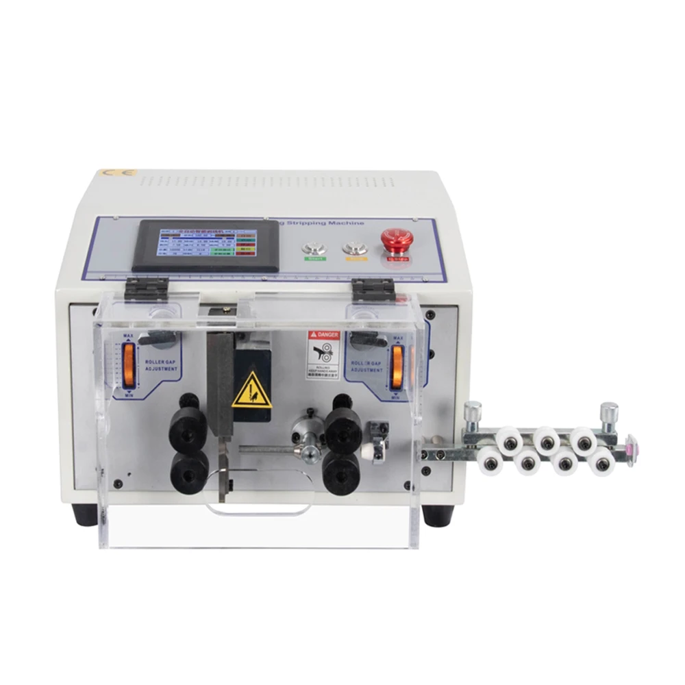 

Updated Touch Screen Control SWT508E-S Automatic Wire Stripping and Peeling Machine Wire Cutting Crimping From 0.1 to 8mm