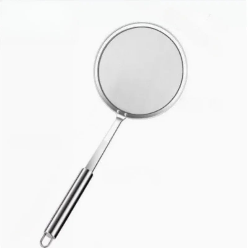 

Suitable for Household Kitchen Use, Filter Screen Oil Filter Spoon, Encrypted Colander for Oil Residue and Foaming