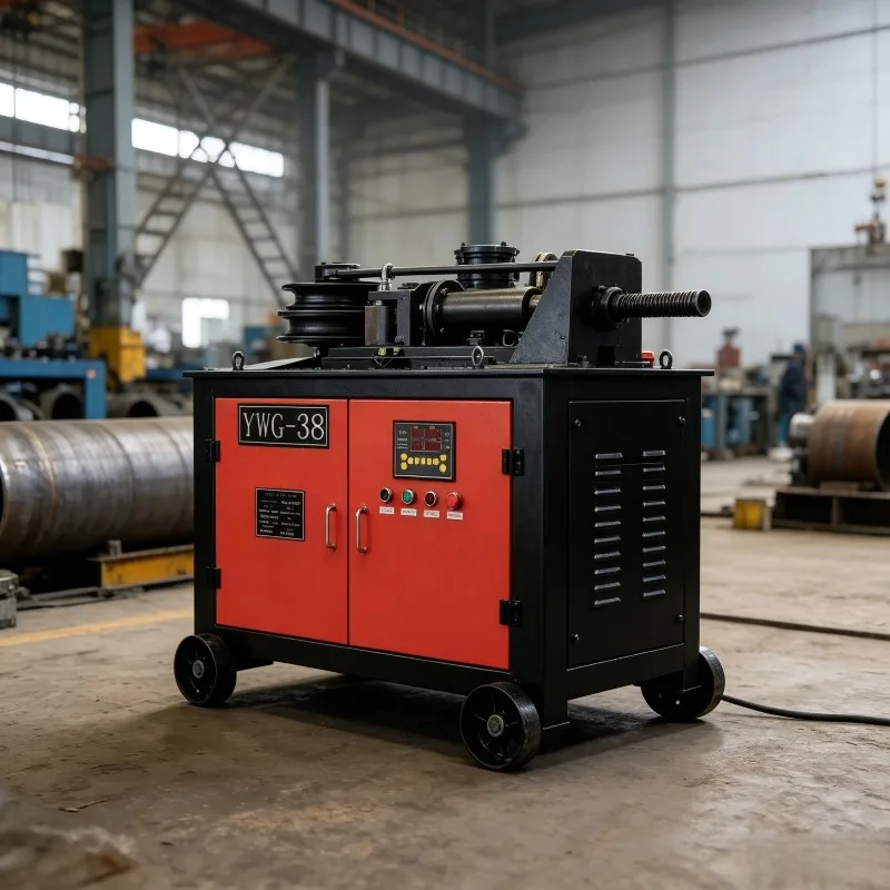 Custom High Precision Fully Automatic CNC Hydraulic Pipe Bender Wrinkle Free Bending Equipment For Steel Tube Processing Work