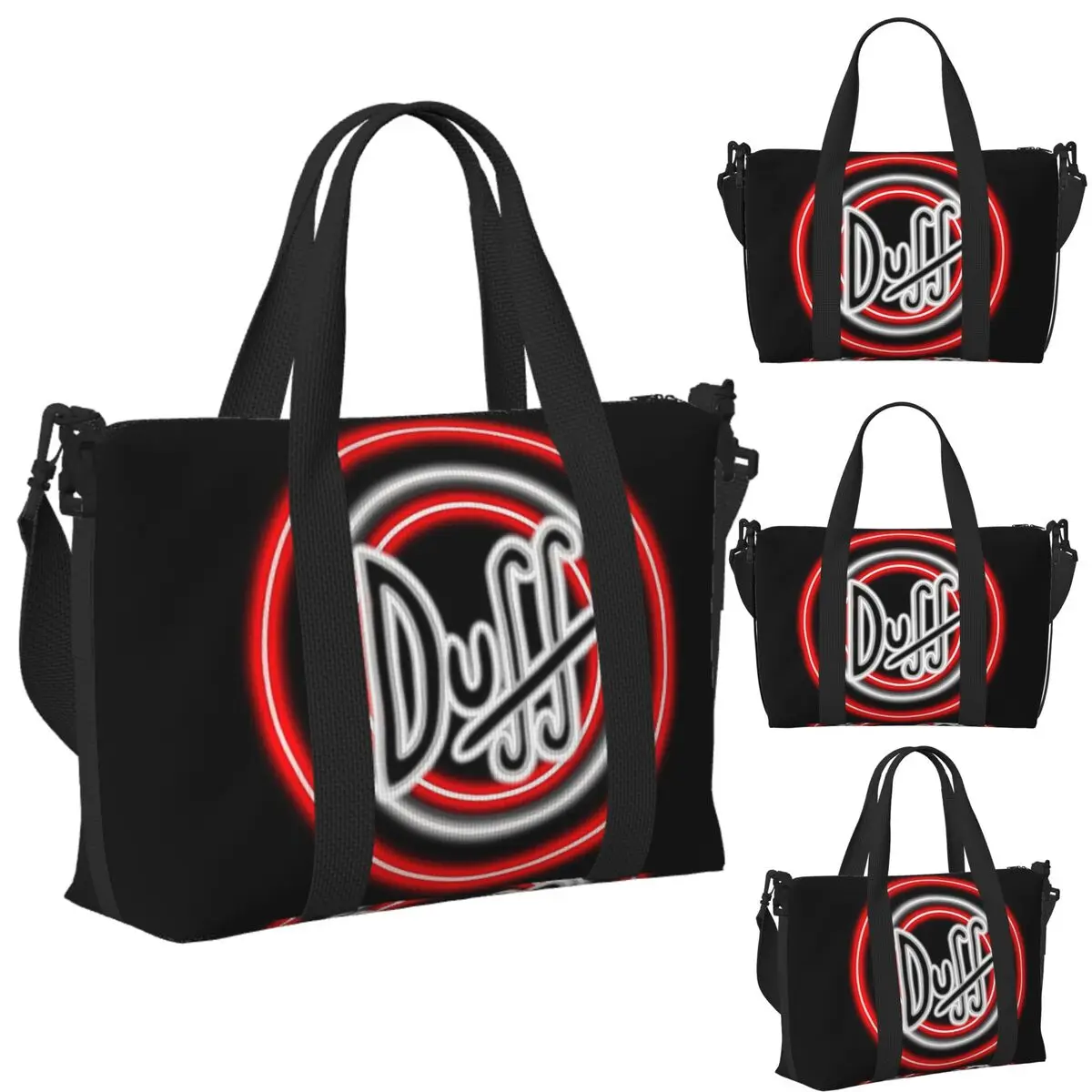 

Custom Duff Beach Travel Bag Large Capacity Tote Bags for Gym Yoga Women Shopping Duffle Shoulder Bag