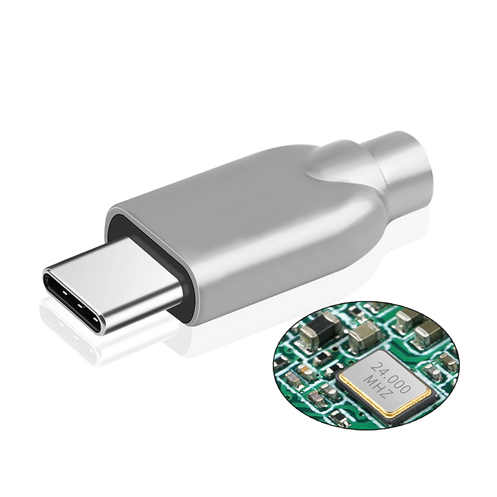 DAC Decoding Type C Plug For Phone ALC5686 Chip 32bit 384khz USB C Fast Charging Type C Connector Hifi Headphone Plug Connector