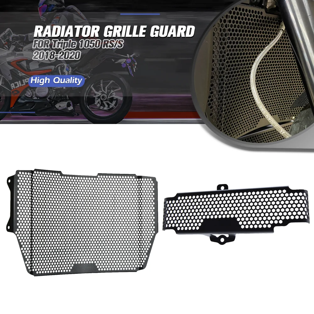 

FOR Speed Triple 1050 RS/S 2018-2019-2020 Radiator Grille Guard Oil Cooler Set Accessories Motorcycle CNC Aluminum Triple 1050RS