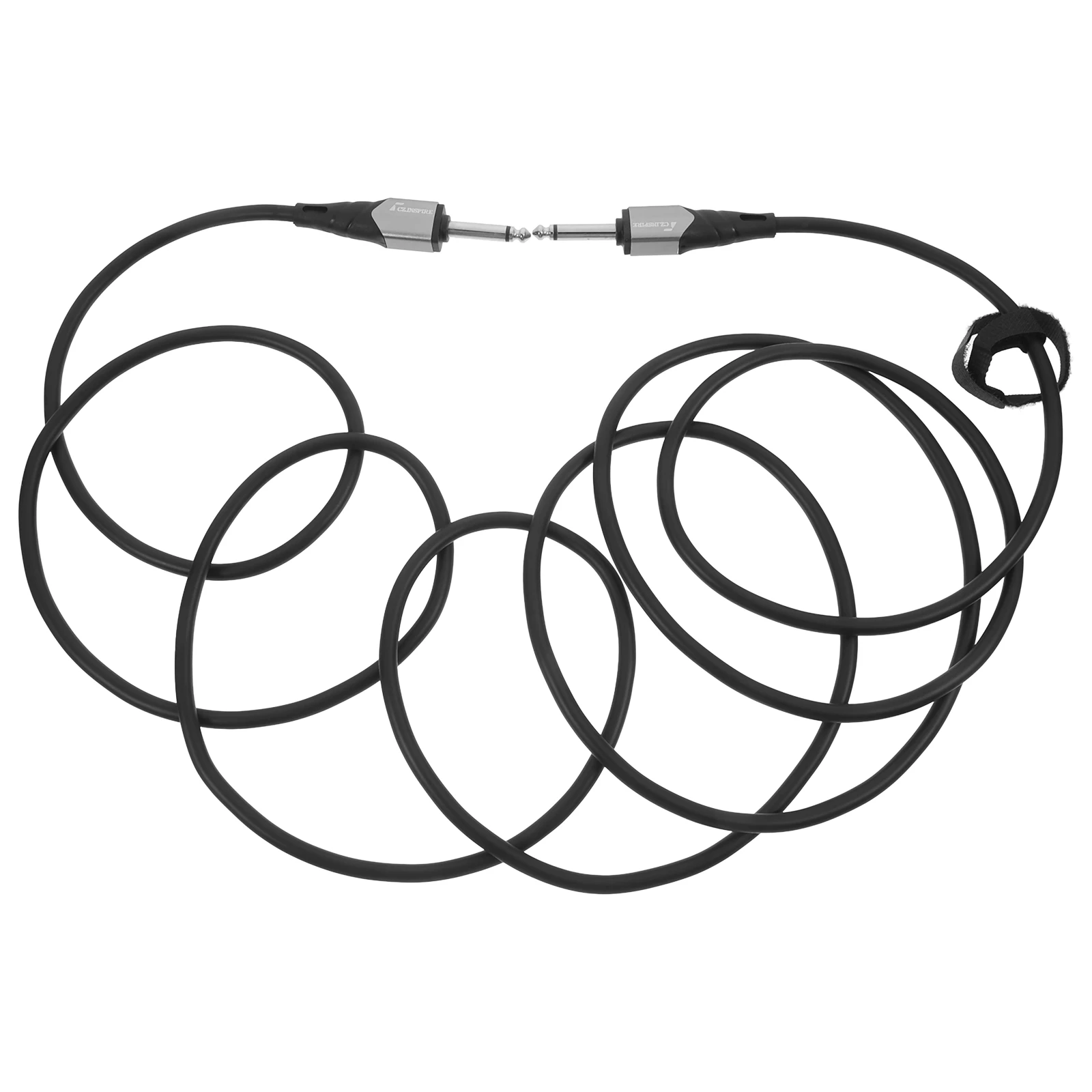 

6.35mm Guitar Cable 3M Black Male to Male Audio Cable for Electric Guitar Bass Piano Recording Oxygen Free Copper Conductor