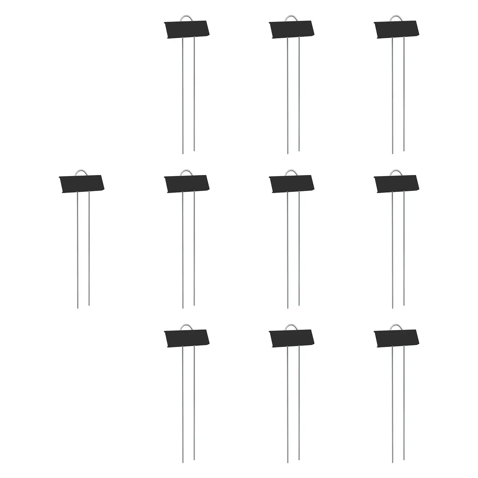 Weatherproof Plant Name Tags Metal Marker Garden Stakes Reusable Outdoor Label for Plants Labelling