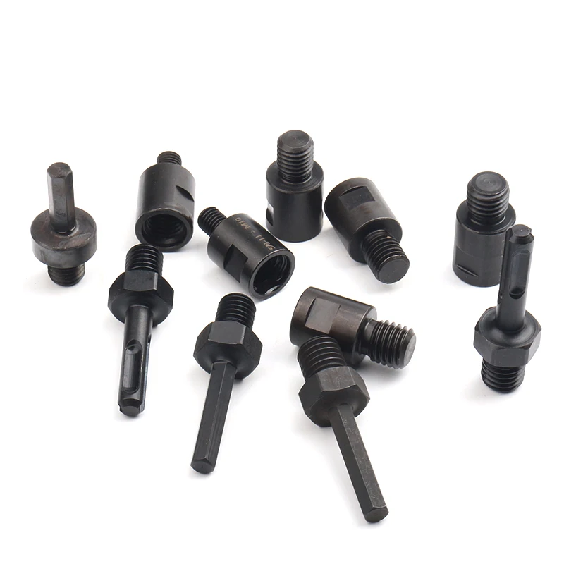 Woodworking support drill lengthened straight handle hexagonal handle expansion deep hole drill, wood door lock hole punch woodw
