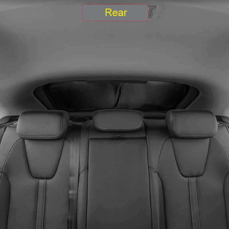 Car Black Windows Privacy Sunshade For Skoda OCTAVIA 2015-Present Anti-UV Heat Insulation Protect Cover Interior Accessories view 5