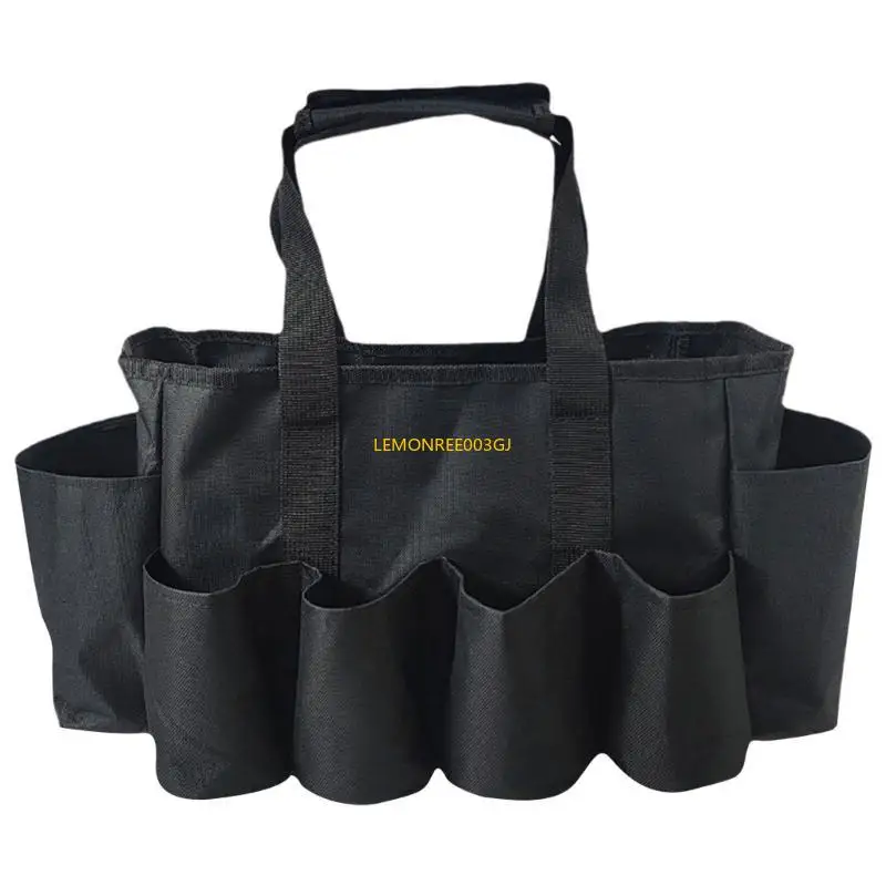 M4YC Multipurpose Kitchen Beverages Storage Bag Spacious Jar Organizing Handbag Holder For Jar And Can With Handle & Dividers