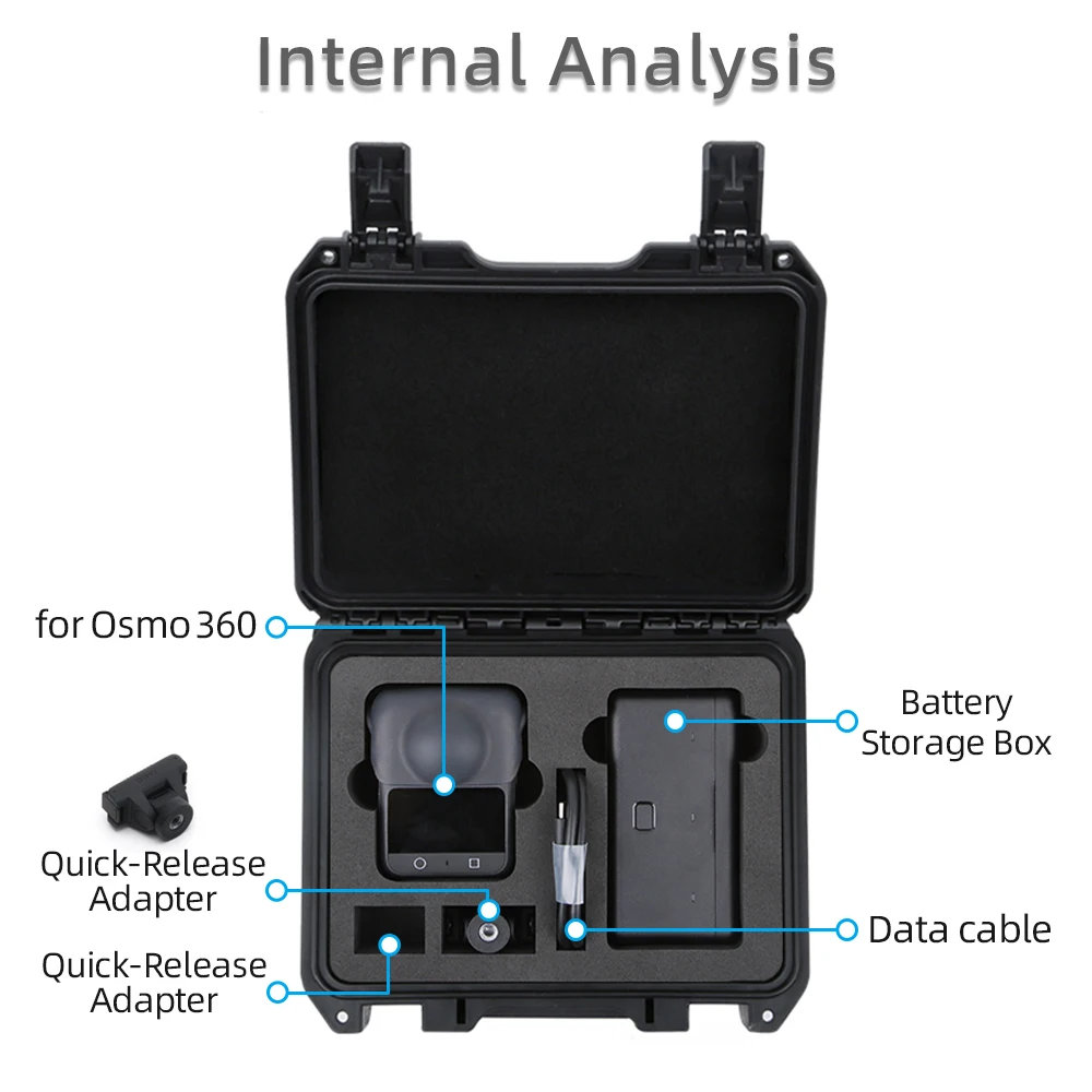 

Suitable for DJI OSMO 360 camera storage bag High-strength camera storage case