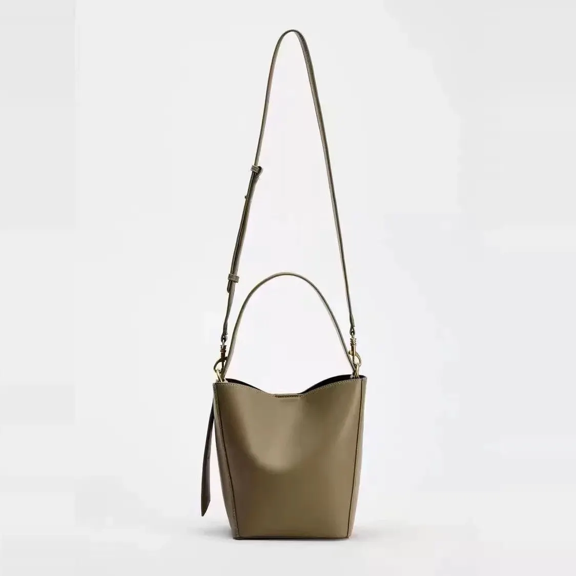 

ZAR Women's Large Capaci Commuter Bag 2025 New Faion Single oulder Crossbody Bag High-End Feeling Handheld Buet Bag