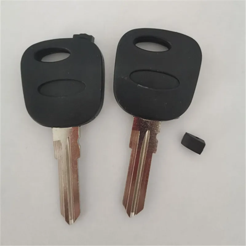 10p for Ford Escape Kuga Maverick Focus Mondeo F150 Mustang Key Case Fob with Chip Hole Transponder Car Key Shell