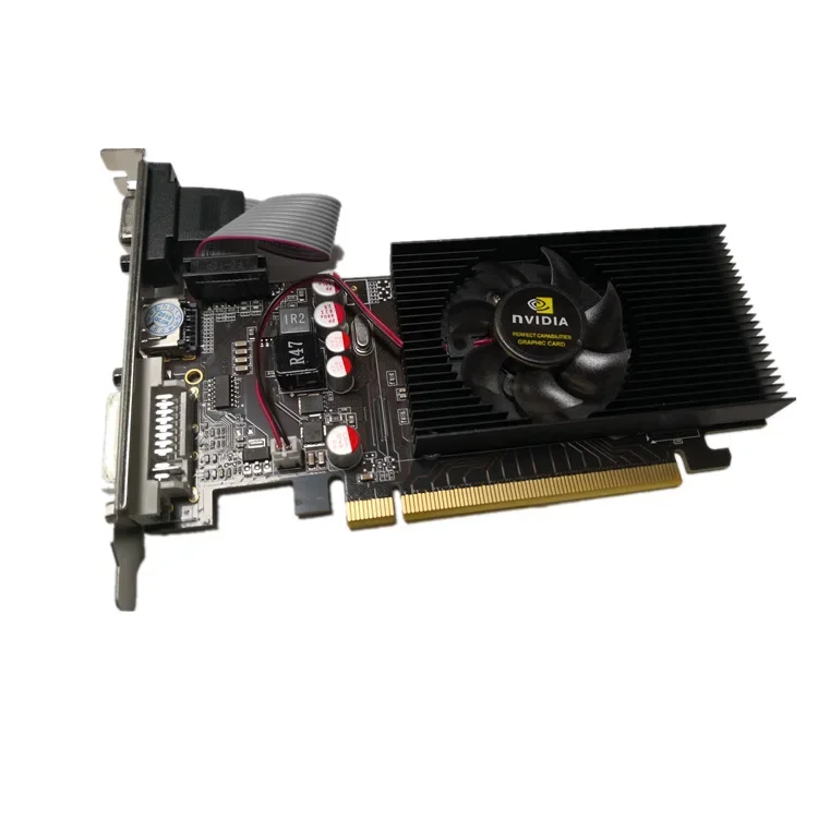 GT210 1GB half-height knife card, small chassis, graphics card, school all-in-one machine PCI-E bright machine graphics card