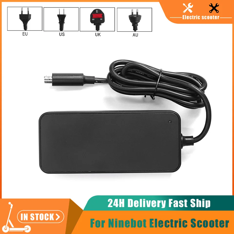 42V 1.7A 充電アダプタ セグウェイ Ninebot MAX G2 G30LP F65 F40 F30