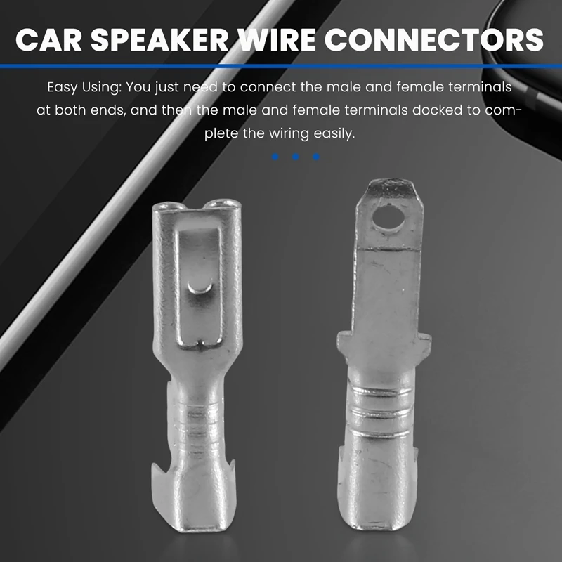 200PCS Male/Female Spade Crimp Terminals Electrical Insulating Sleeve Wire Wrap Connector