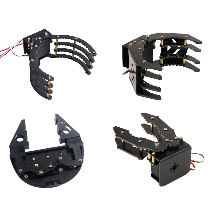 New Mechanical Claw Grippers Robot Mechanical Arms with 180 Servo MG996 for Arduino Robot DIY Programming STEM Technic Parts