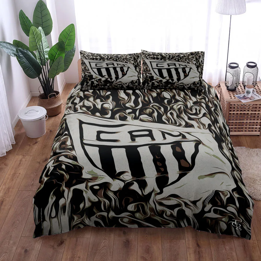 Atlético Mineiro fanart Duvet Cover Set King Queen Double Full Twin Single  Duvet Cover Pillow Case Bed Linen Set