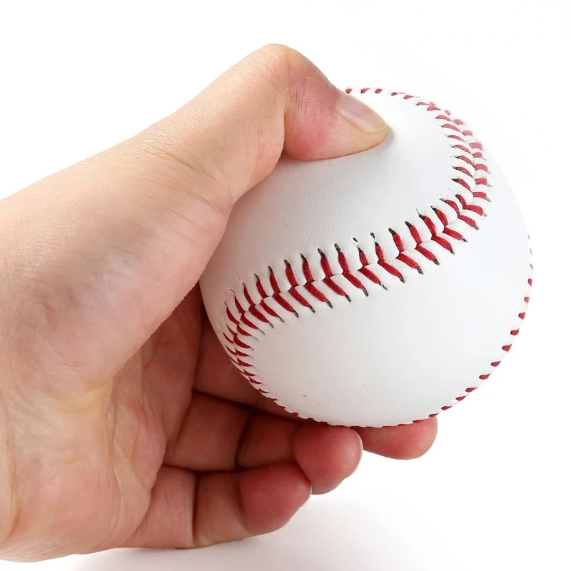 

9 Inch Soft Training Baseball-Soft Filled Safety Hitting Ball for Alloy Baseball Bat, Kids Adult Beginner Practice Baseball Ball
