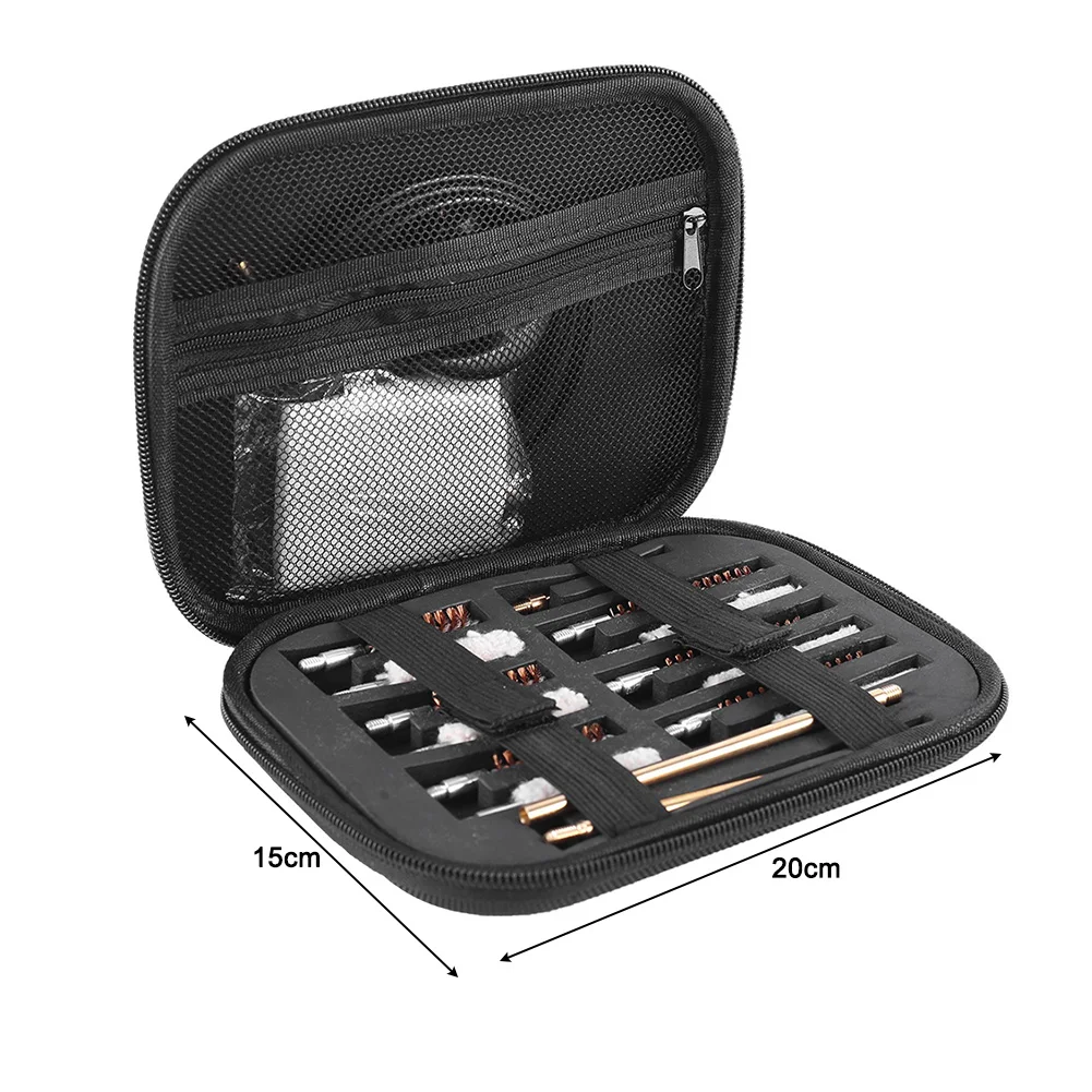 Pistol Handguns Rifle Rod Cleaner Brush Tools Set for 11/29/9mm 10/45 Caliber