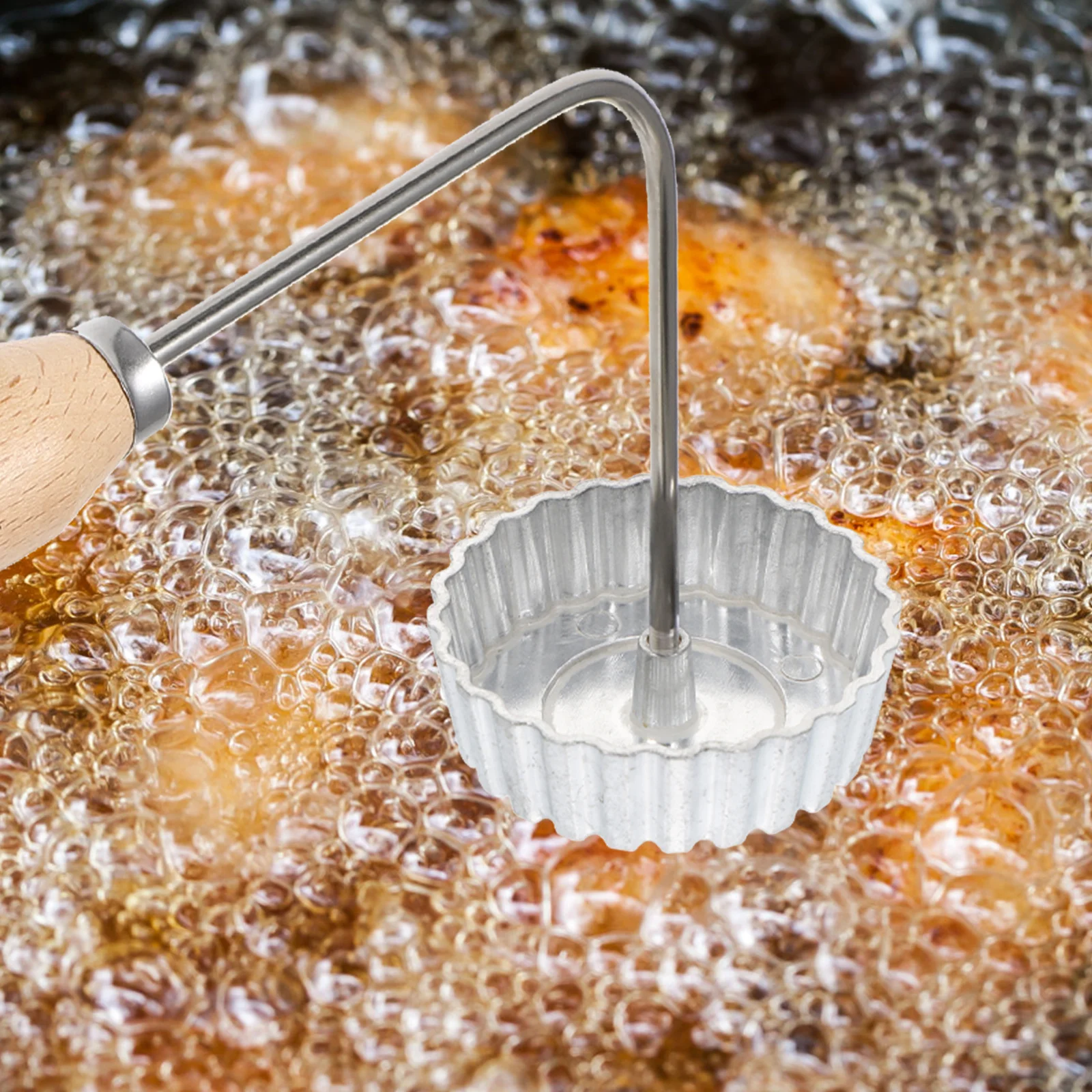 

Oil Dumpling Mold Aluminum Alloy Lightweight Dough Frying Tool For Home Kitchen Baking Gadgets Timbale Mold