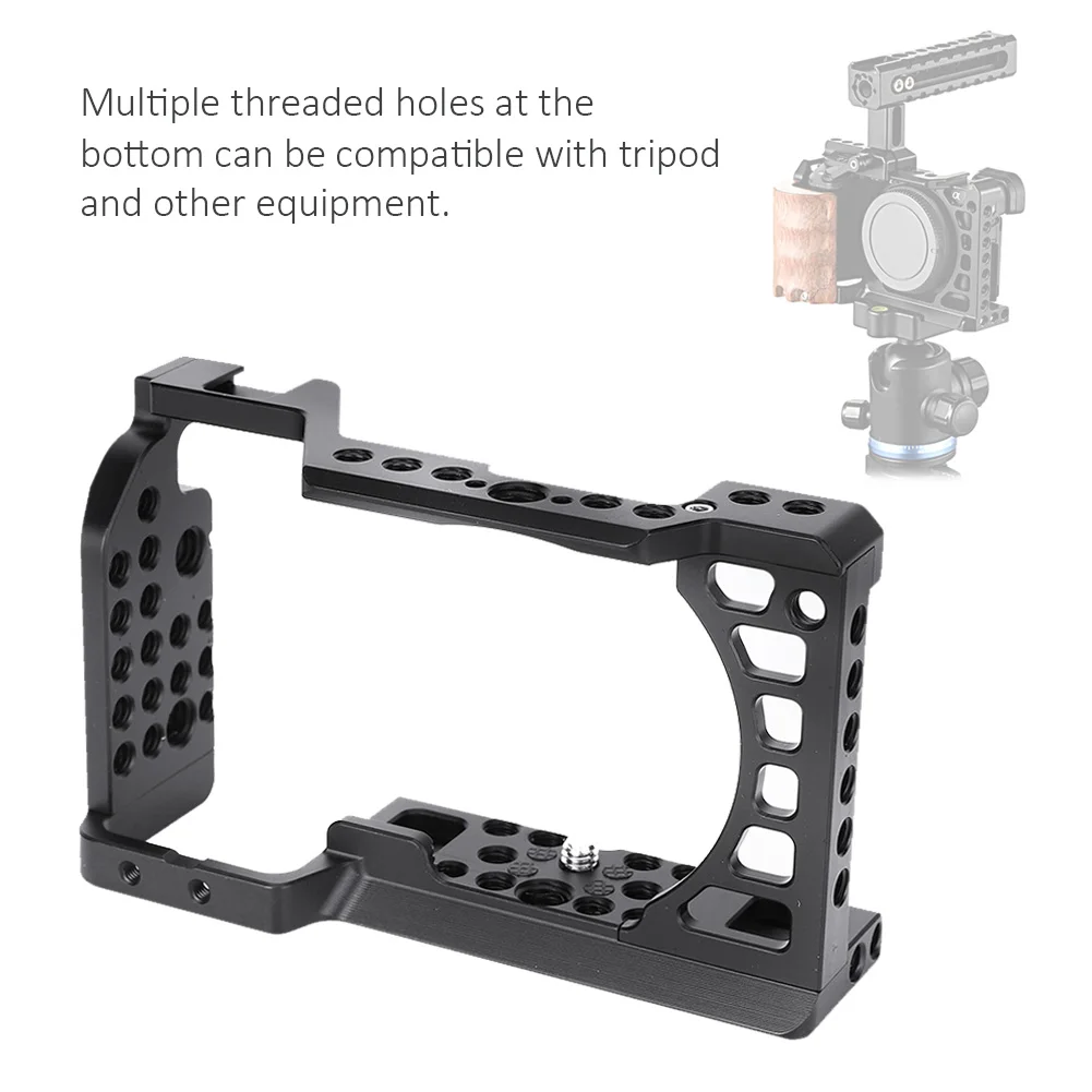 Camera Cage Photography Camera Cage Stable Skid Resistant Pad High Bearing Capacity Good Compatibility for Sony A6000