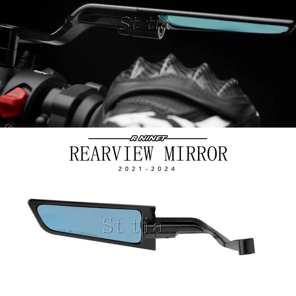 

R NINET New Motorcycle Mirror Modified Wind Wing Adjustable Rotating Rearview Mirror For BMW RNINET R NINET R r ninet 2021-2024