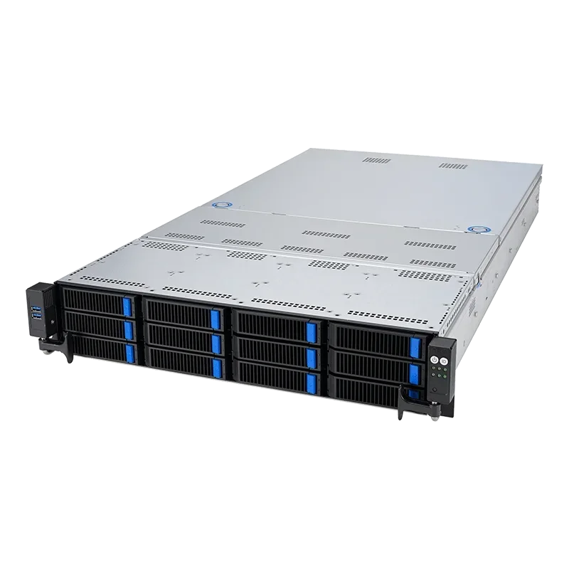A-sus RS720A-E12-RS12 AMD EPYC erver Harga Server Komputer Server 2u