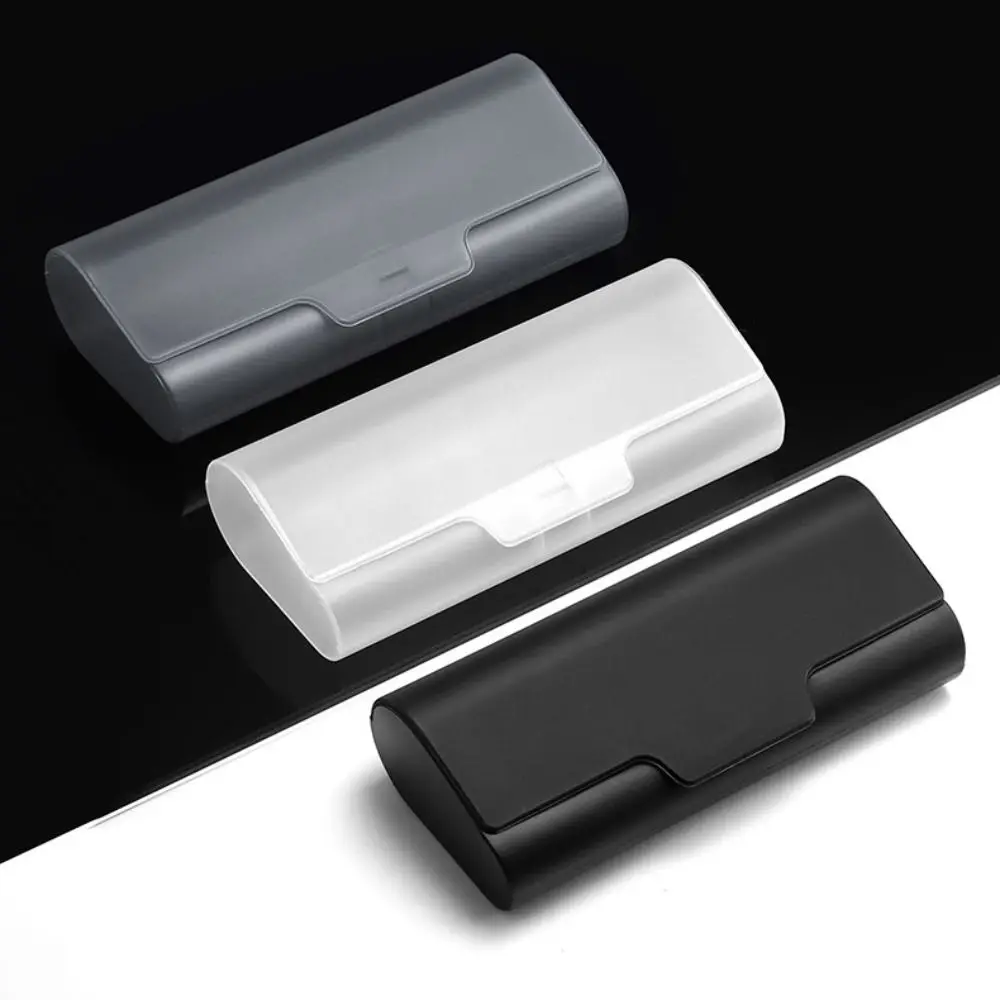 حافظة نظارات شمسية عصرية كبيرة الحجم بالإضافة إلى صندوق تخزين نظارات بسيط بلوري ملحقات النظارات المحمولة