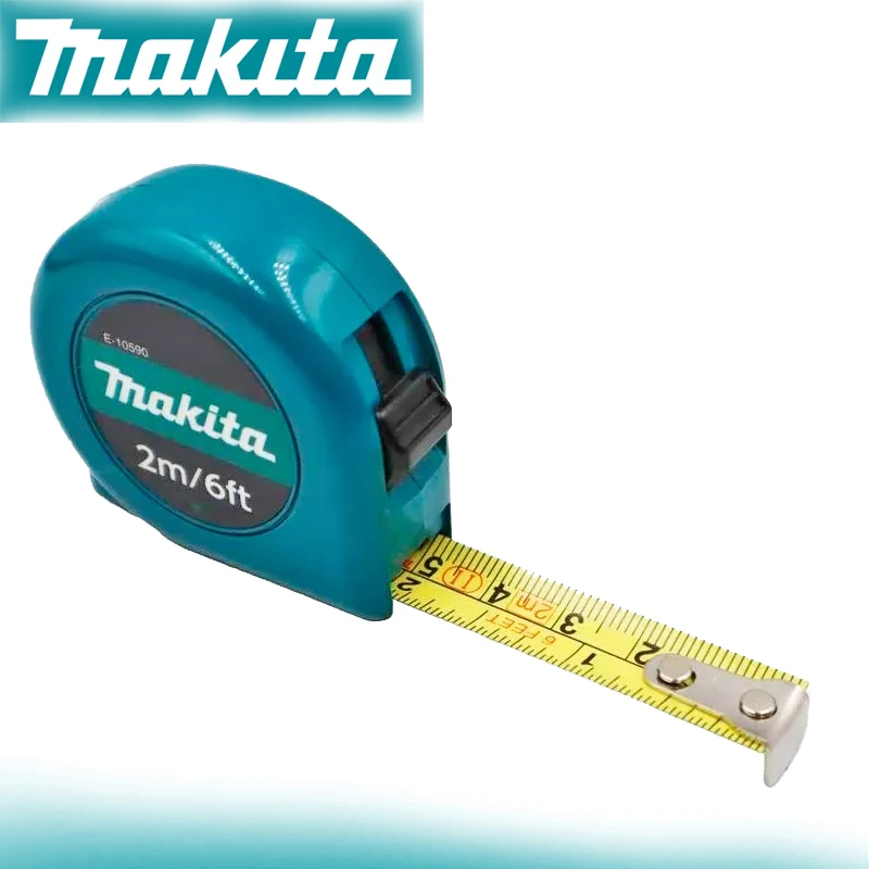 Makita E-10590 Measuring Tape 2M Coating Enhancement Protective Durability Compact Measuring Tool