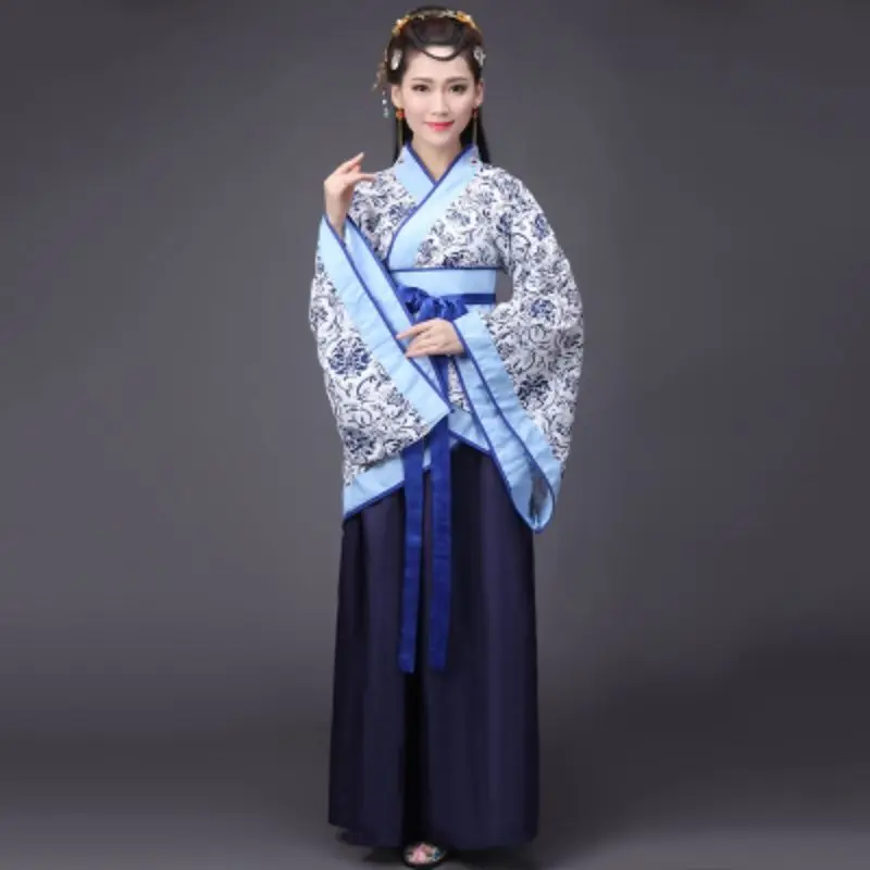 New Arrival Women Hanfu Traditional Dress Hanbok Chinese Tang Dynasty Performance Cosplay Costume Clothing Vestidos Chinos