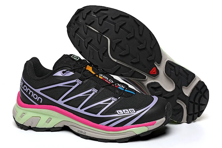 Salomon XT-6 ADVANCED Herren- und Damen-Trailrunning-Schuhe, Triple White, Contagrip-Außensohle