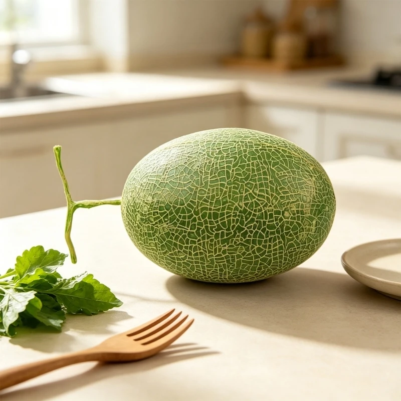 Dekorative ABS-Melonenfrucht für Event-Tisch- und visuelle Präsentationsszenen 3XUF – Detail 1