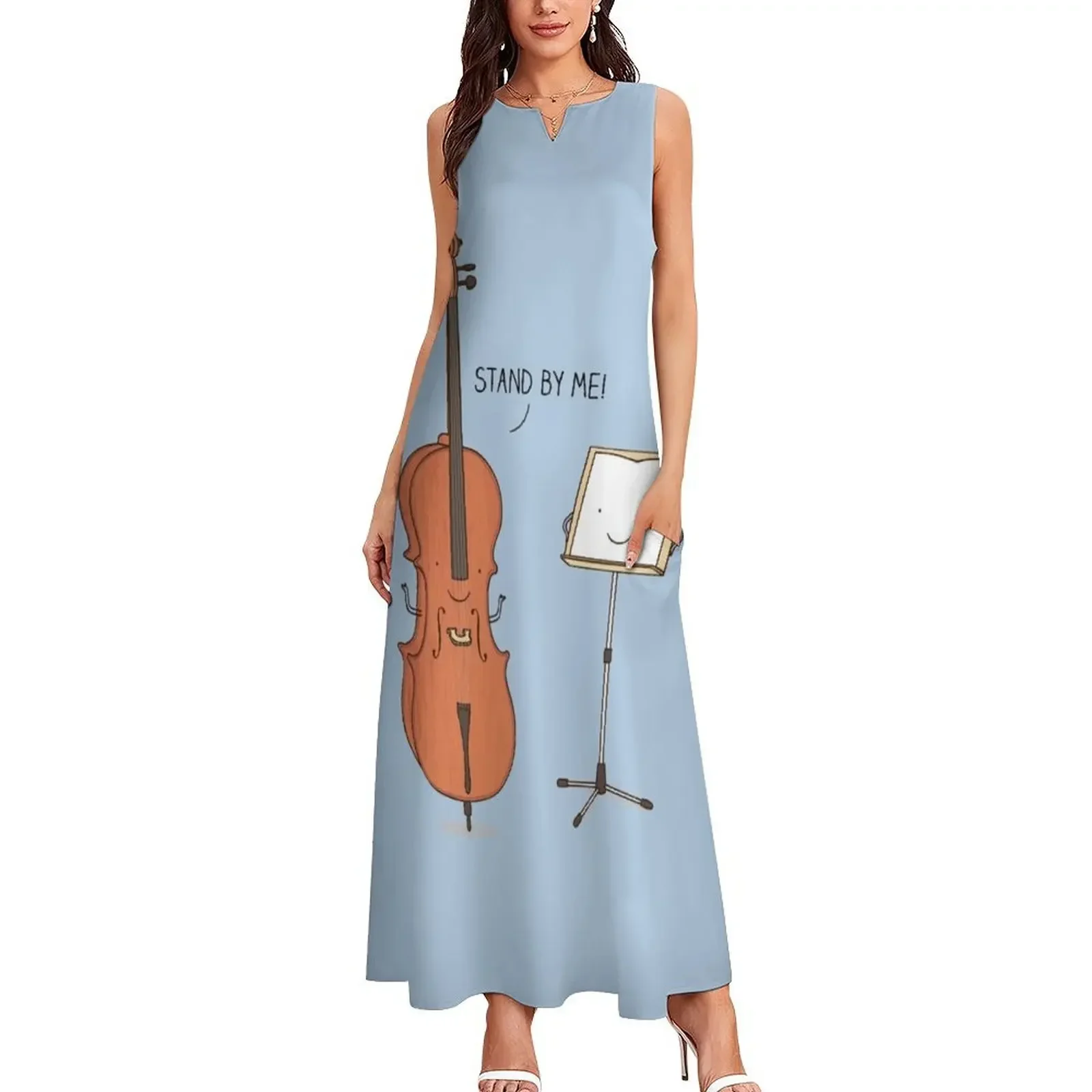 Sukienki Stand by me Long Dress na studniówkę, eleganckie sukienki wieczorowe dla kobiet, sukienki urodzinowe dla kobiet 2025, sukienka