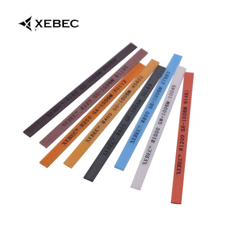 Xebec Original G series 1pcs 1004/1006/1010/3*100mm Ceramic Whetstone Ceramic Fiber stone Made in Japan  lapping tool