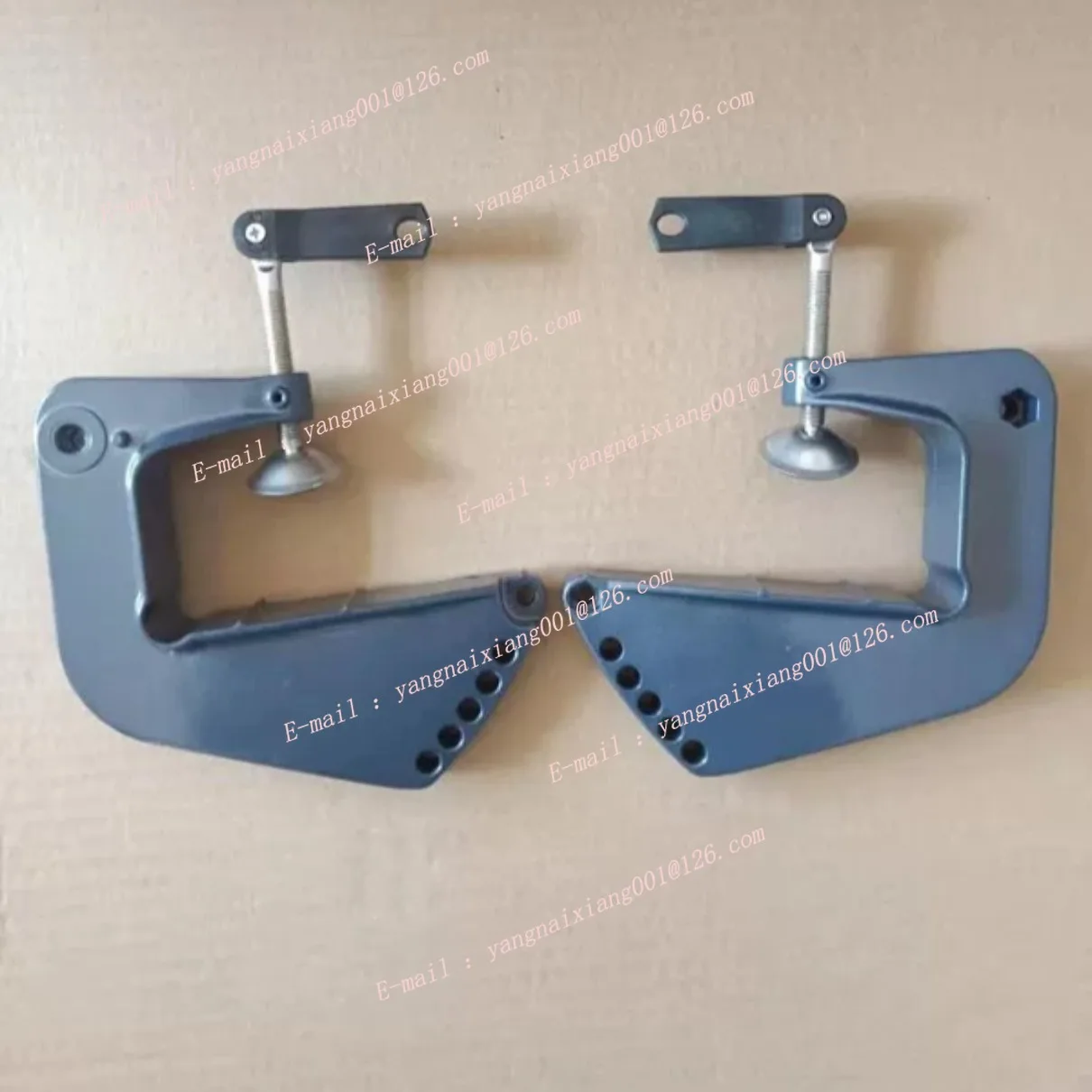1set 4-Stroke 8HP Water-Cooled Outboard Motor Boat Thruster Left & Right Outboard Clamp Bracket Kit  for Anqidi Hanbang Pioneer