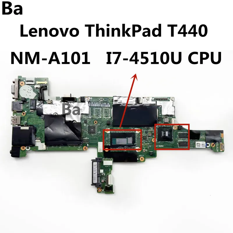 

For Lenovo Thinkpad T440 Notebook Motherboard. NM-A101 Motherboard .With I7-4510 CPU N14M-GE-S-A2 GPU.100% Test Work