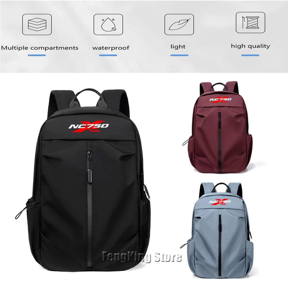 

For Honda NC750X NC750 Motorcycle backpack Oxford cloth waterproof leisure Outdoor Sports Backpack