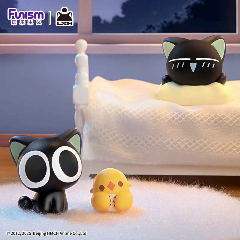 LUO XiaoHei سلسلة يومية صغيرة الجسيمات صندوق أعمى أنيمي شخصيات صغيرة دمى سطح المكتب جمع نموذج حلية اللعب هدية #2