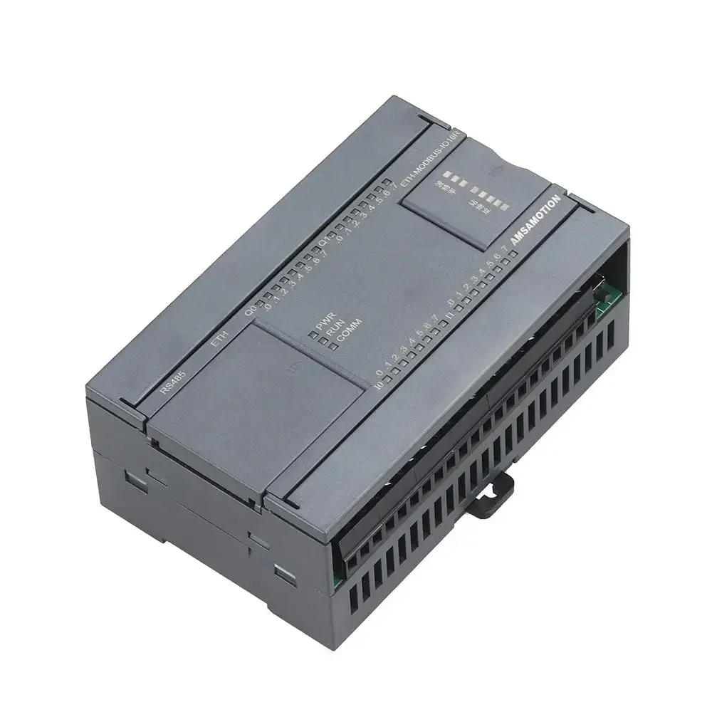 ETH-MODBUS-IO16R ETH-MODBUS-IO16T Modbus Convert Ethernet Module 16 Input 16 Output Support S7 Protocol