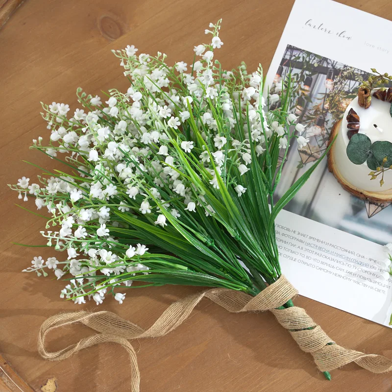1PC Künstliche Kunststoff Blumen Hause Vase Tisch Outdoor Garten Hochzeit Brautstrauß Festival Party Diy Geschenk Box Sammelalbum Dekor