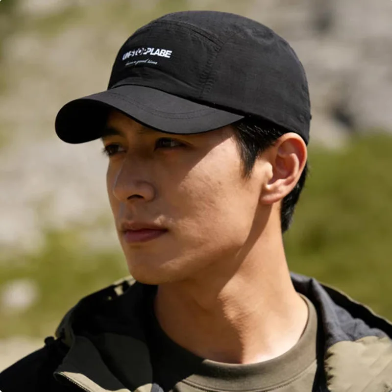 Short Eave Quick Drying Sports Sun Hat, Summer Mesh Breathable Baseball Cap, Outdoor Fashionable Soft Top Running Hat