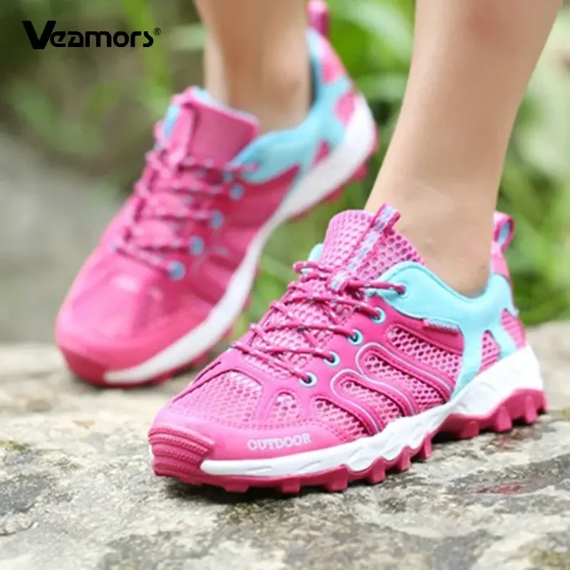 Trekking Hiking Shoes Women Men Climbing Outdoor Sports Breathable Damping Durable Non Slip Unisex Sneakers High Quality