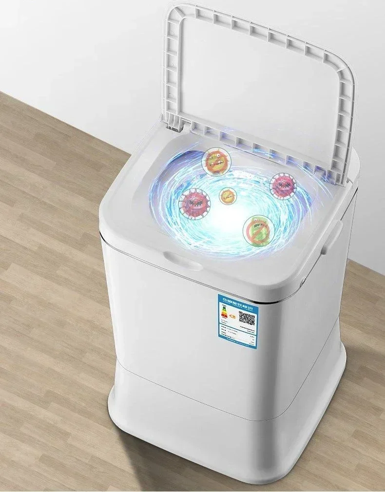 household   small  Washing machine semi-automatic mini baby children dormitory rental washing and drying integrated